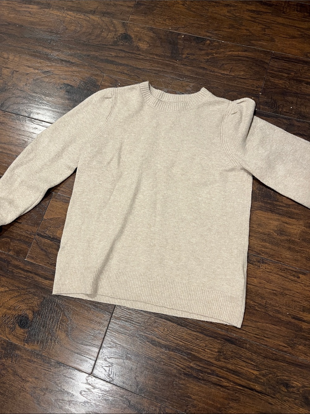 Amazon Essentials Neutral Crewneck Sweater in Beige